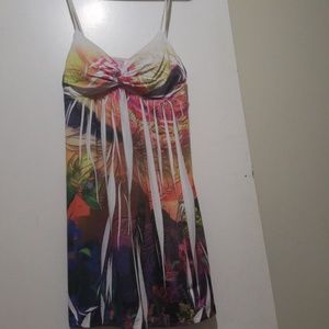 Long spaghetti strap or short dress